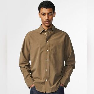 NN.O7 Colby Lyocell blend Shirt size L 
Tarmac #377